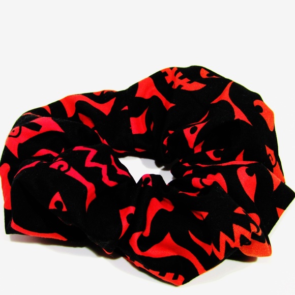 GVR Designs Accessories - Halloween Pumpkin Scrunchie Bun or Ponytail